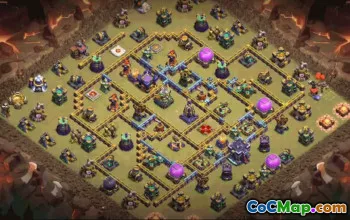 Copy Clash of Clans Base Layouts with Link | Town Hall 15 & More #31284