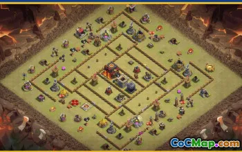Copy Clash of Clans Town Hall 10 Base Layouts & Links #28496