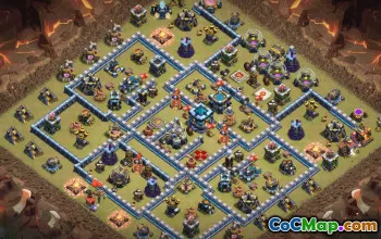Copy Clash of Clans Town Hall 13 Base Layouts & Map Links #32504