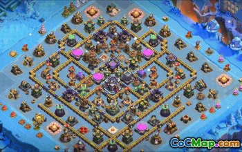 Copy Clash of Clans Town Hall 15 Base Layouts & Map Links #31608