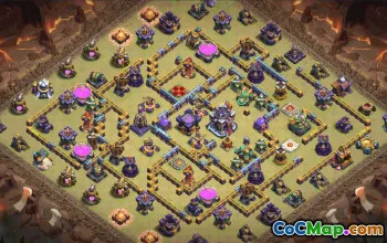 Copy Clash of Clans Town Hall 15 Base Layouts & Maps | Free Download #33536
