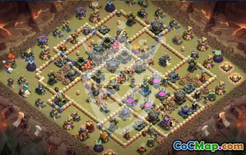 Copy Clash of Clans Town Hall 17 Base Layouts #54061