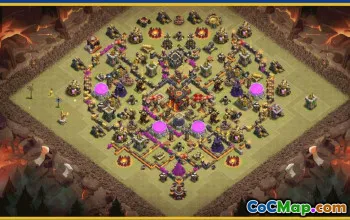 Copy CoC Base Layouts for TH10, Village, Trophy & Farming #27657