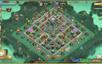 Copy CoC Base Layouts for TH10, War, Trophy, Farming & Map #29438
