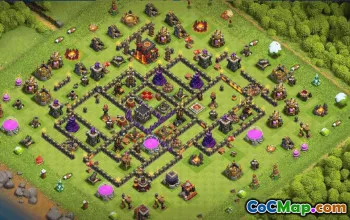 Copy CoC Base Layouts for TH10, War, Trophy & More | Link Included #32869