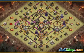 Copy CoC Base Layouts for TH11, War, Trophy & Map Links #29375