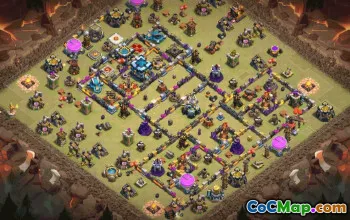 Copy CoC Base Layouts for Th13 | Town Hall, War, Trophy Maps #30930