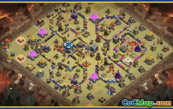 Copy CoC Base Layouts for TH13 | War, Trophy, Home Village Maps #29502