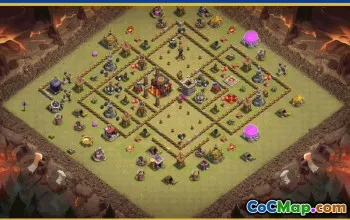 Copy CoC Base Layouts for Town Hall 10, War, Trophy & More #28819