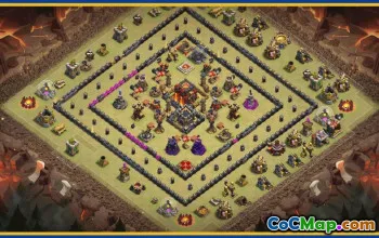 Copy CoC Base Layouts for Town Hall 10 - War, Trophy & More #29819