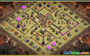 Copy CoC Base Layouts for Town Hall 11 & More | Map & Links #28474