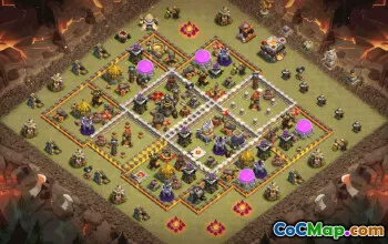 Copy CoC Base Layouts for Town Hall 11 | War, Farming & More #32194