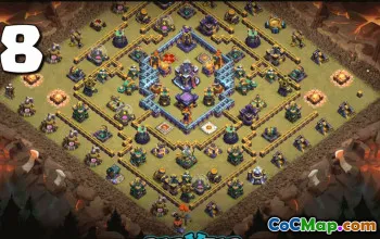 Copy CoC Base Layouts for Town Hall 15 | War, Trophy & Map #31512