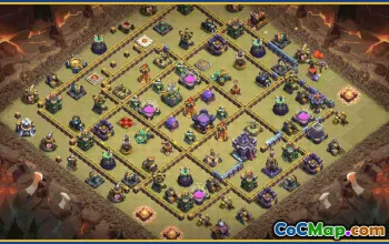 Copy CoC Base Layouts for Town Hall 15 | War, Trophy & More #29320