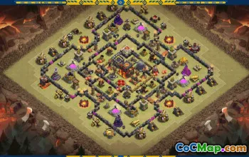 Copy CoC Base Layouts | Town Hall 10, Trophy, Farming & More #30566