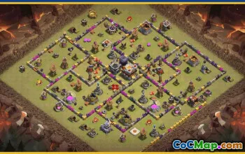 Copy CoC Base Layouts – Town Hall 11, War, Farming & Maps #29847
