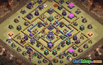 Copy CoC Base Layouts - Town Hall 15, Village, War & More #32061