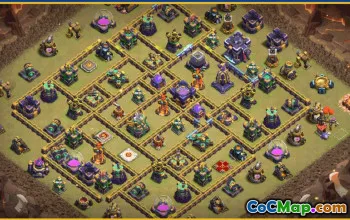 Copy CoC Base Layouts | Town Hall 15, War, Home Village & Map #28766