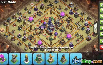 Copy CoC Base Layouts | Town Hall 15, War, Trophy & More #31153