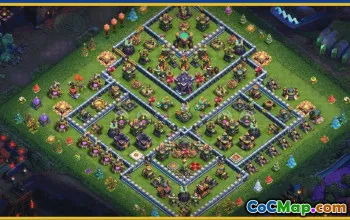 Copy CoC Base Layouts with Links – Town Hall 15, Trophy & War Bases #28294