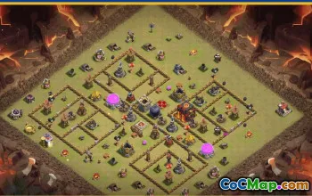 Copy CoC Town Hall 10 Base Layouts & War Maps | Home Village & More #28780