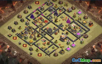 Copy CoC Town Hall 11 Base Layouts | Home, Trophy, War & More #30867