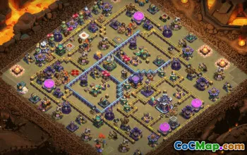 Copy CoC Town Hall 11 Base Layouts | Home Village & War Maps #33989