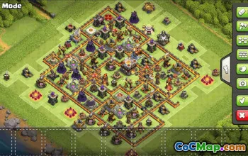 Copy CoC Town Hall 11 Base Layouts – Home Village, War & Trophy Maps #33524