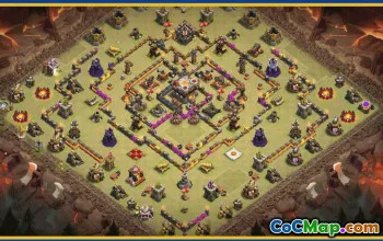 Copy CoC Town Hall 11 Base Layouts | Home, War, Trophy Maps #28314