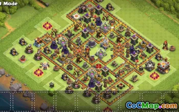 Copy CoC Town Hall 11 Base Layouts & Links | Trophy, War & Home Village #33216