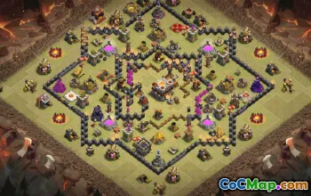 Copy CoC Town Hall 11 Base Layouts & Links | War, Farming, Hybrid #31527