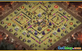 Copy CoC Town Hall 11 Base Layouts & Maps | Home, War & Trophy Bases #29817