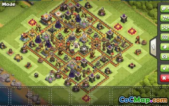 Copy CoC Town Hall 11 Base Layouts | War, Trophy & Home Village #33312