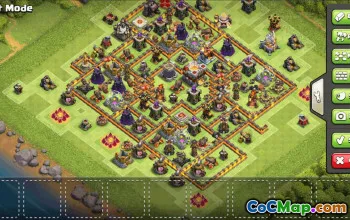 Copy CoC Town Hall 11 Base Layouts | War, Trophy, Home Village #33472