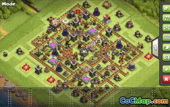 Copy CoC Town Hall 11 Base Layouts | War, Trophy & Home Village #33551