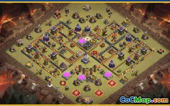 Copy CoC Town Hall 11 Base Layouts | War, Trophy & More #29865