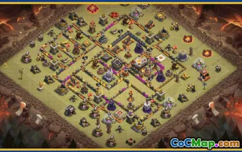 Copy CoC Town Hall 11 Bases | War, Trophy & Trophy Layouts #30096