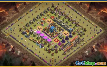 Copy CoC Town Hall 12 Base Layouts | Home, Trophy & Progress Maps #27822