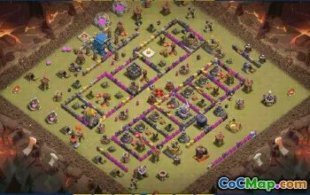 Copy CoC Town Hall 12 Base Layouts & Maps | Trophy & War Bases #31268