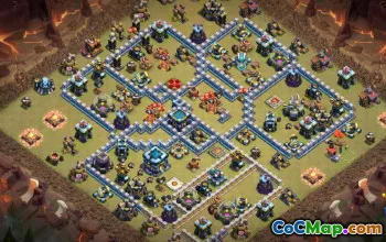 Copy CoC Town Hall 13 Base Layouts | Home Village & War Maps #27676