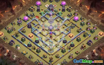 Copy CoC Town Hall 15 Base Layout with Link #52856
