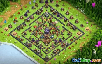 Copy CoC Town Hall 15 Base Layouts | Home, Trophy & Farming Maps #31313