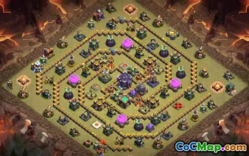 Copy CoC Town Hall 15 Base Layouts | Home & Trophy Maps #27172
