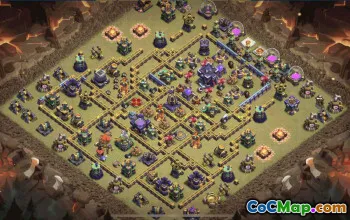 Copy CoC Town Hall 15 Base Layouts | Home, Trophy & War Bases #31086