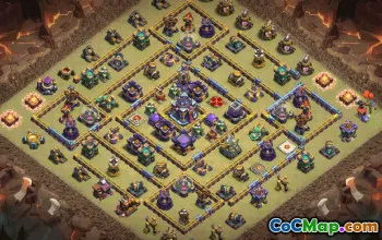 Copy CoC Town Hall 15 Base Layouts | Home, Trophy, War Maps #32183
