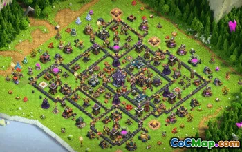 Copy CoC Town Hall 15 Base Layouts | Home Village & War Map #32350