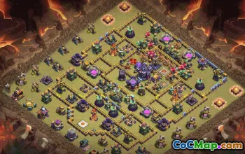 Copy CoC Town Hall 15 Base Layouts | Home Village & War Maps #32030