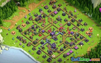 Copy CoC Town Hall 15 Base Layouts | Home Village & War Maps #32104