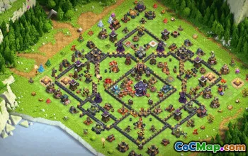 Copy CoC Town Hall 15 Base Layouts | Home Village & War Maps #33167