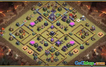 Copy CoC Town Hall 15 Base Layouts & Links | War & Trophy Bases #30023